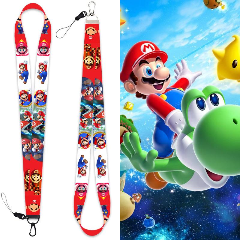 super mario lanyard phonestrap 2.5cm*45cm