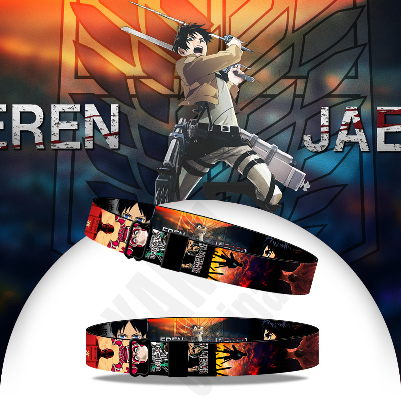 attack on titan anime Wristbands