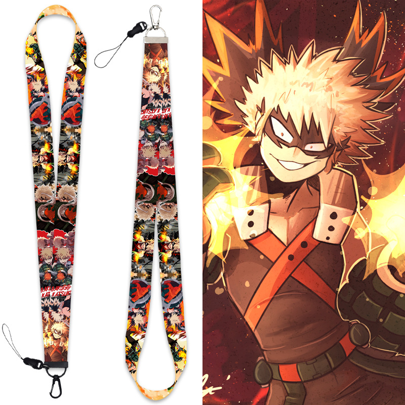 my hero academia lanyard phonestrap 2.5cm*45cm