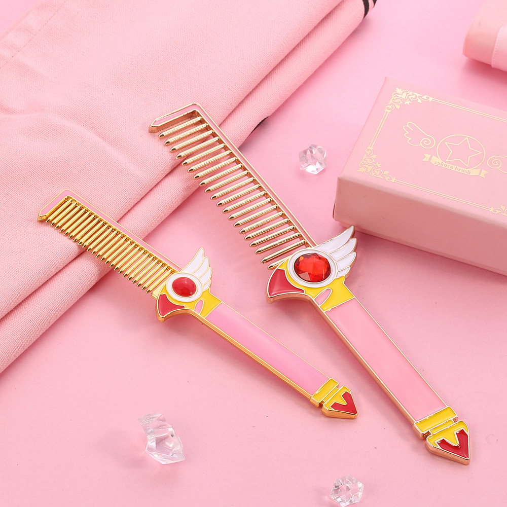 card captor sakura sanime makeup comb