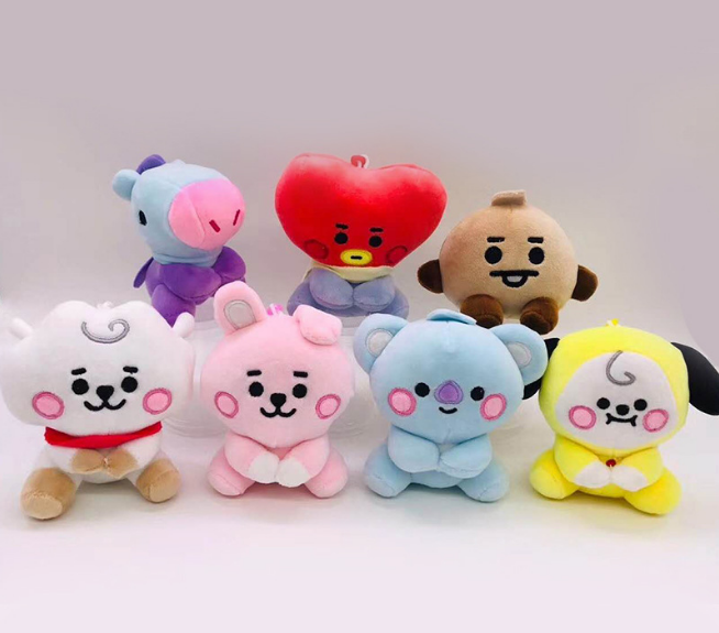 bts plush doll 10cm price for 1 pcs