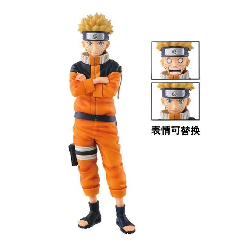 Naruto Uzumaki Naruto Anime Figure Toy Collection Doll (can change head)