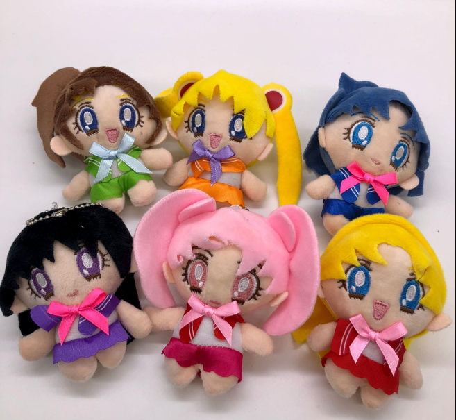 sailormoon anime plush doll 10cm price for 1 pcs
