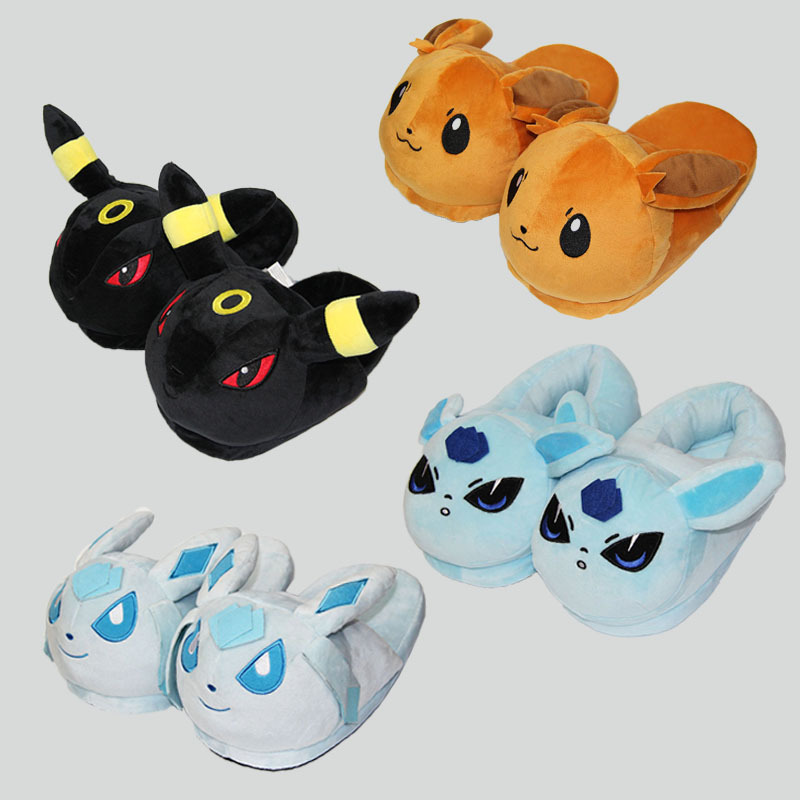 pokemon anime plush slipper