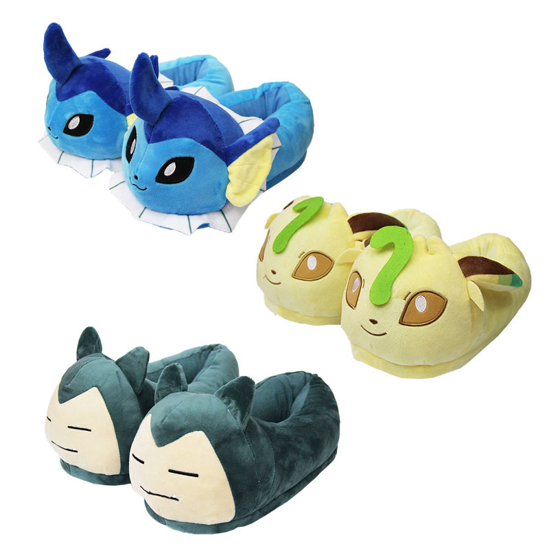 pokemon anime plush slipper