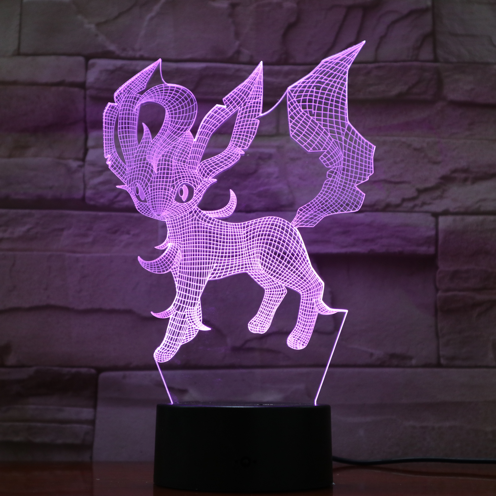 pokemon anime 3d light