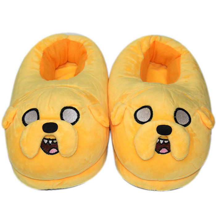 Adventure Time With Finn and Jake Anime Plush Slipper Cosplay Cartoon For Adult Home Decor