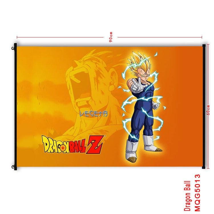 dragon ball anime wallscroll