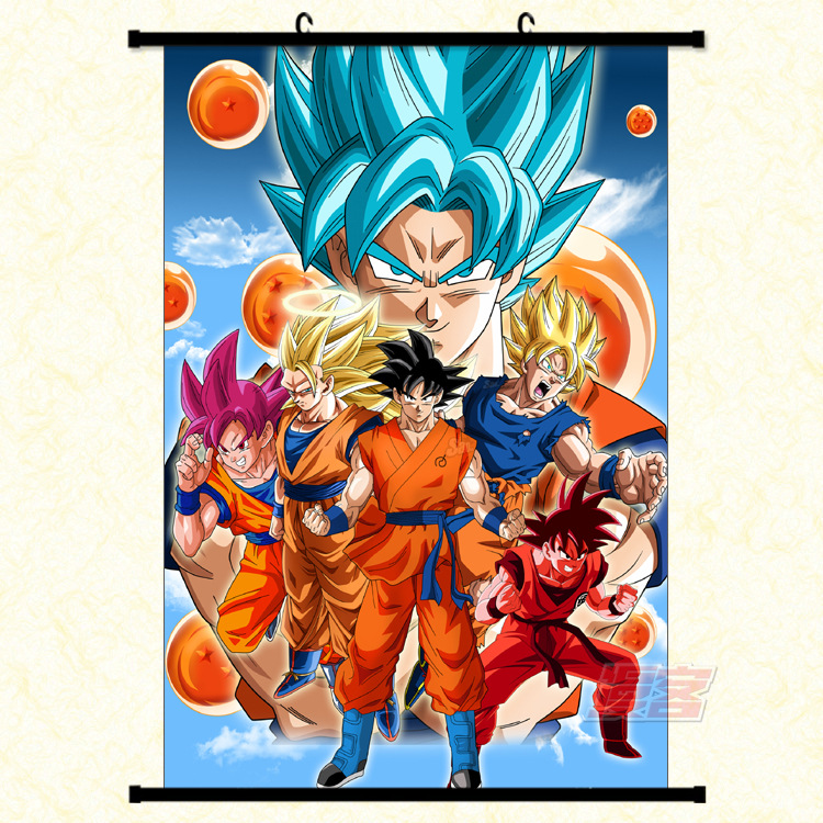 dragon ball anime wallscroll 60*90cm