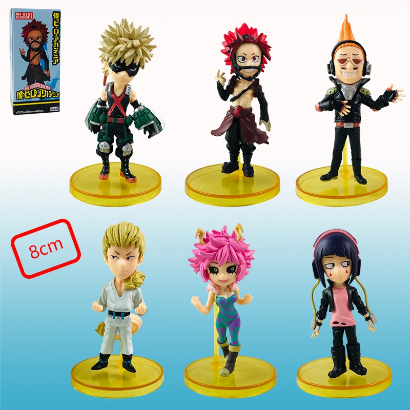 Boku no Hero Academia/My Hero Academia PVC Figure Toy 6Pcs/Set