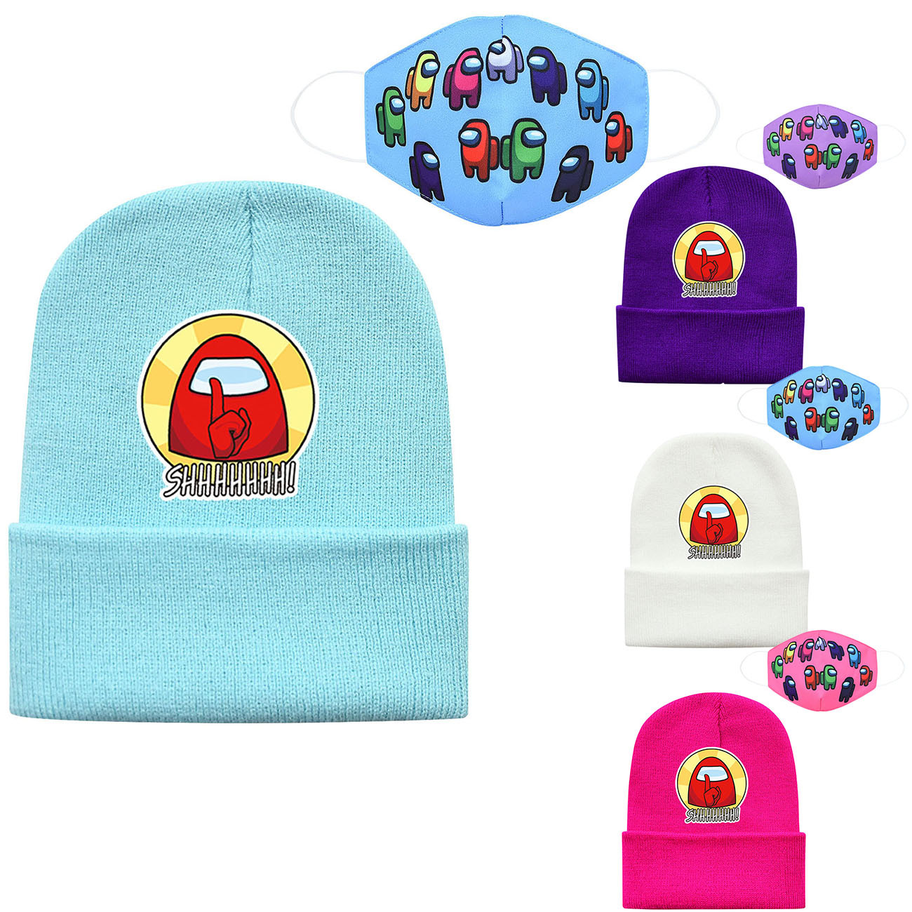 among us warm cap set