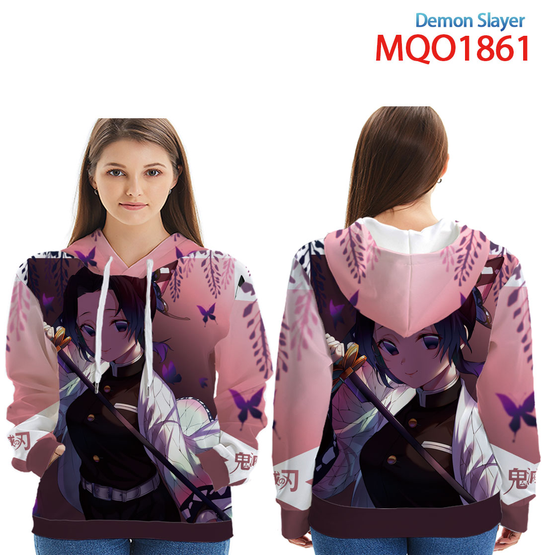 demon slayer anime 3d printed hoodie
