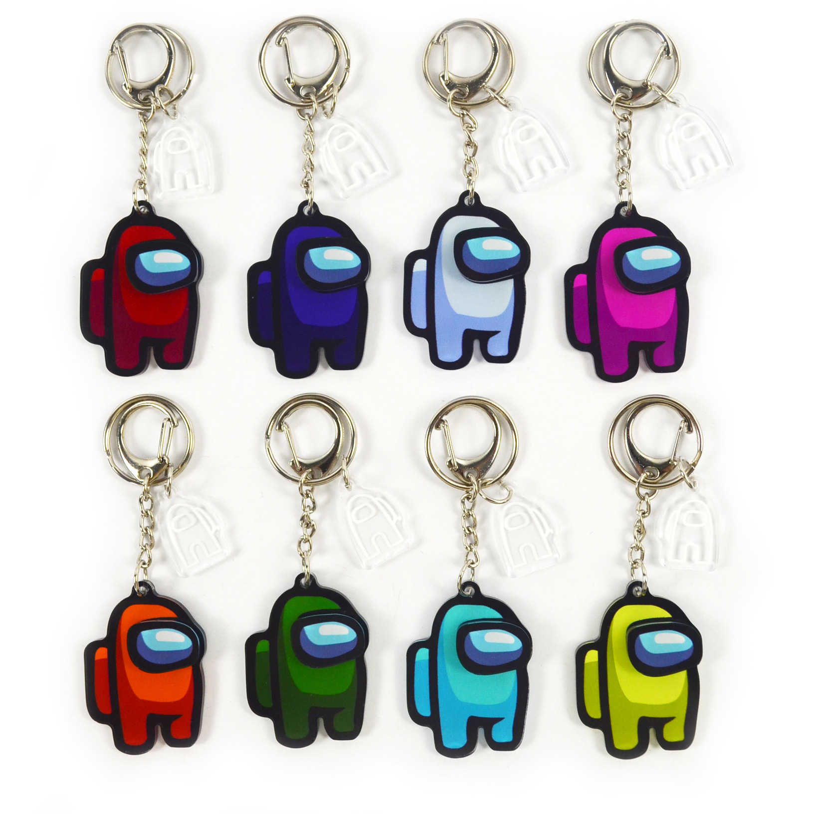 among us keychain random selection