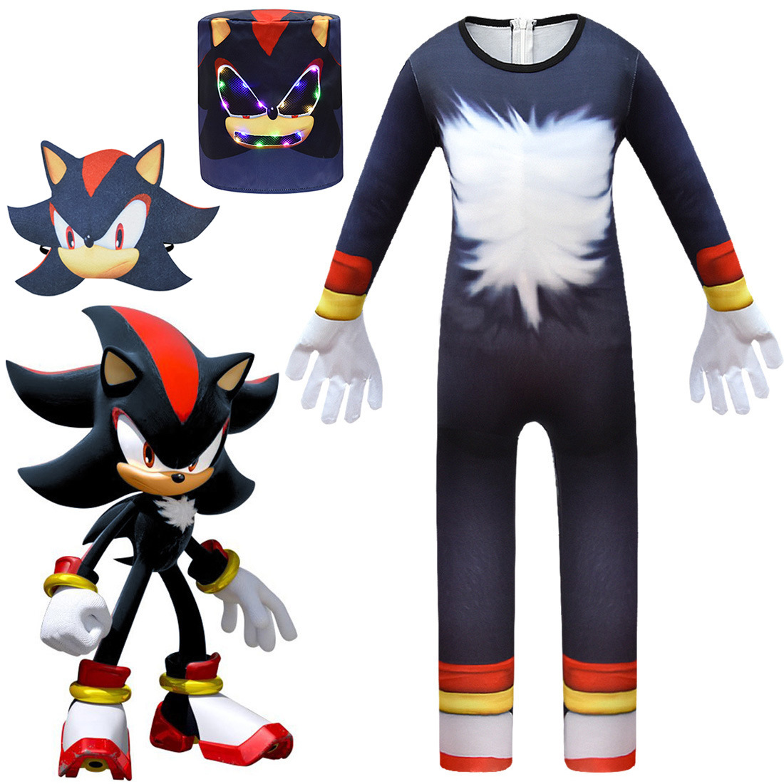 Sonic the Hedgehog cos set for children