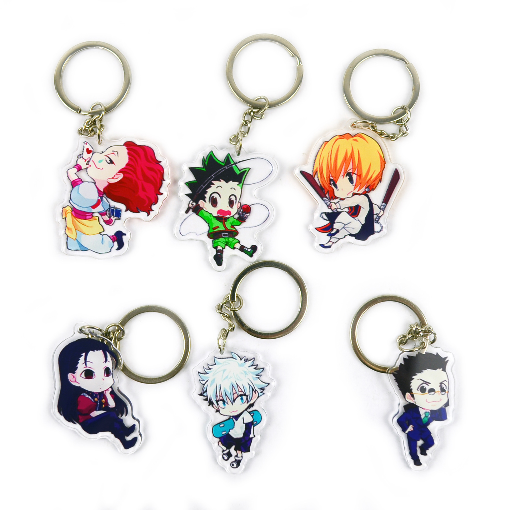 hunter hunter anime keychain random selection