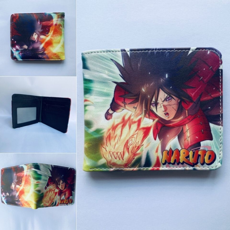 Naruto Full color two fold short wallet purse 249
