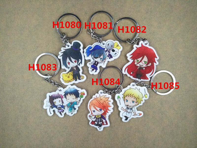 Kuroshitsuji anime keychain