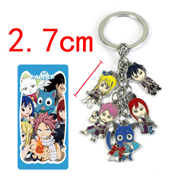 fairy tail anime keychain