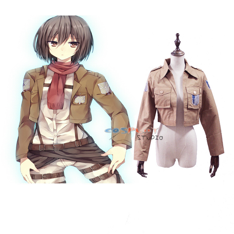 attack on titan anime cosplay costume