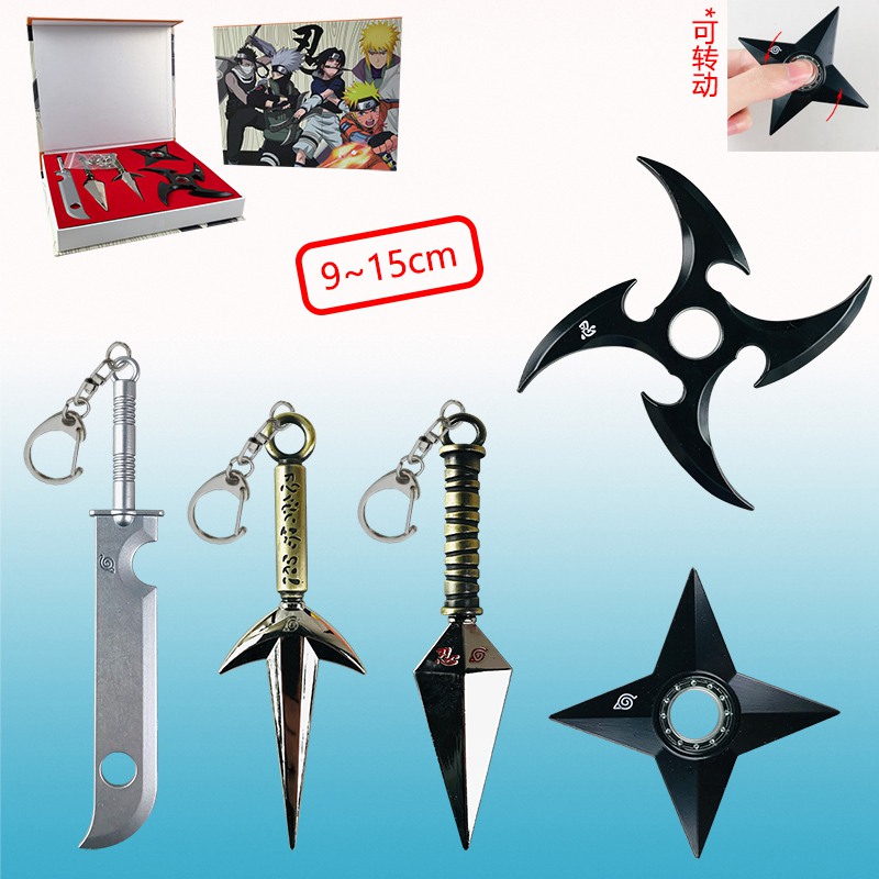 2 Ver. Naruto Cosplay Anime Weapon Set