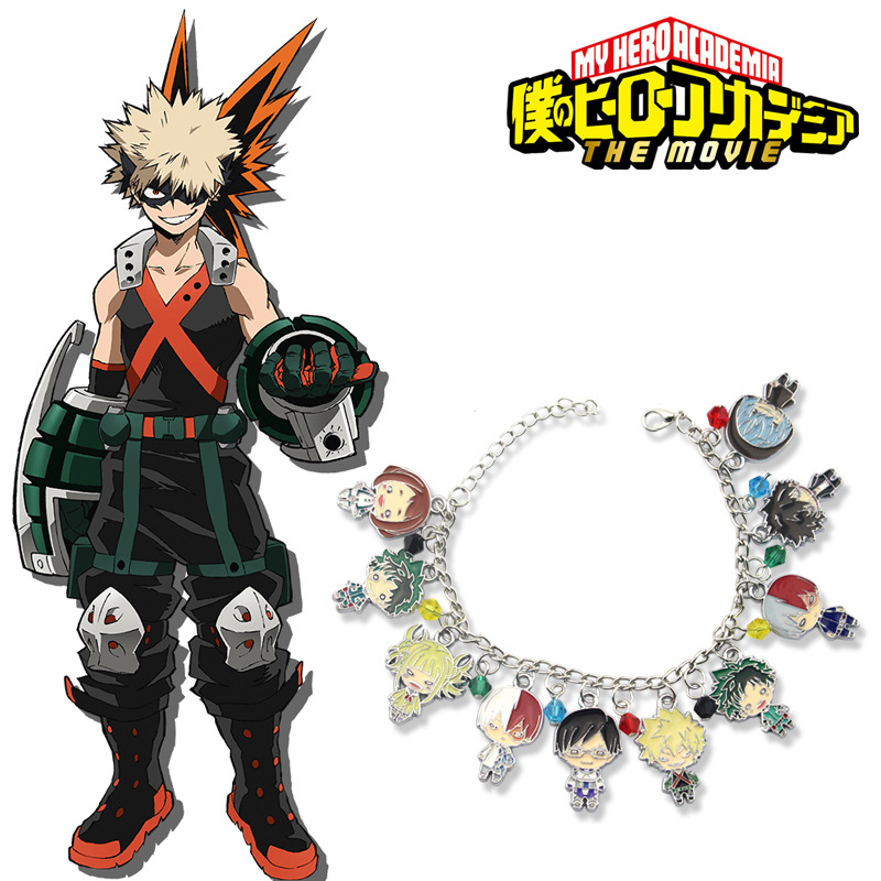 my hero academia anime bracelet