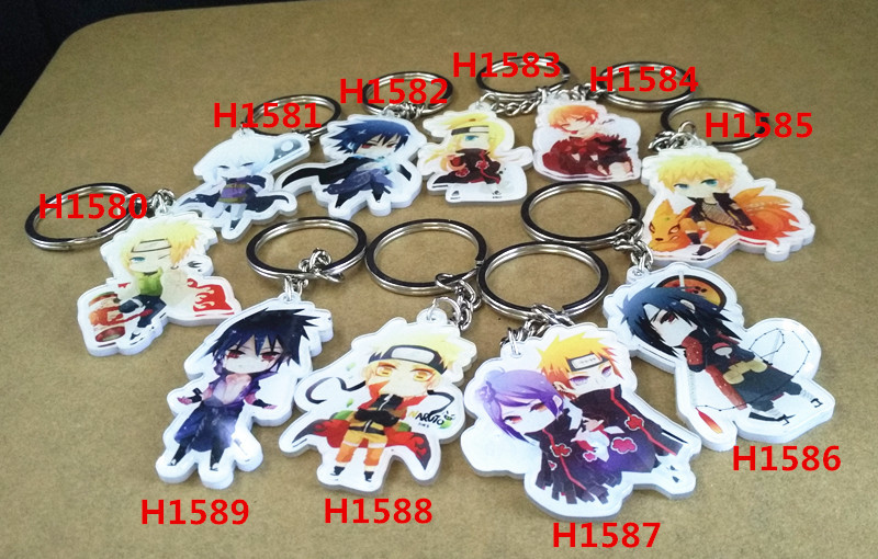 naruto anime keychain