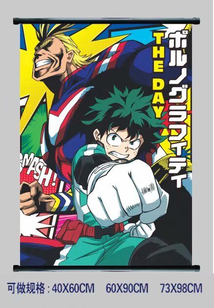 My Hero Academia anime wallscroll 60*90