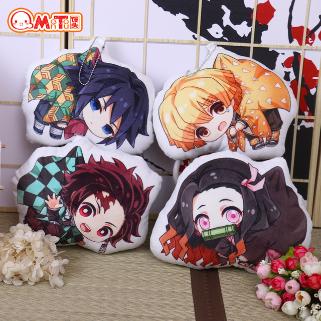 demon slayer anime plush doll accessories 24*19cm