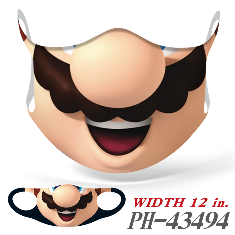 Super Mario Bros. game mask
