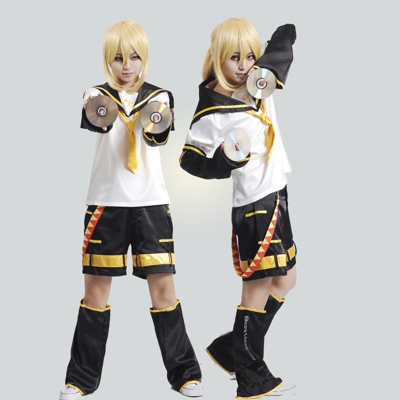 miku.hatsune anime len cosplay