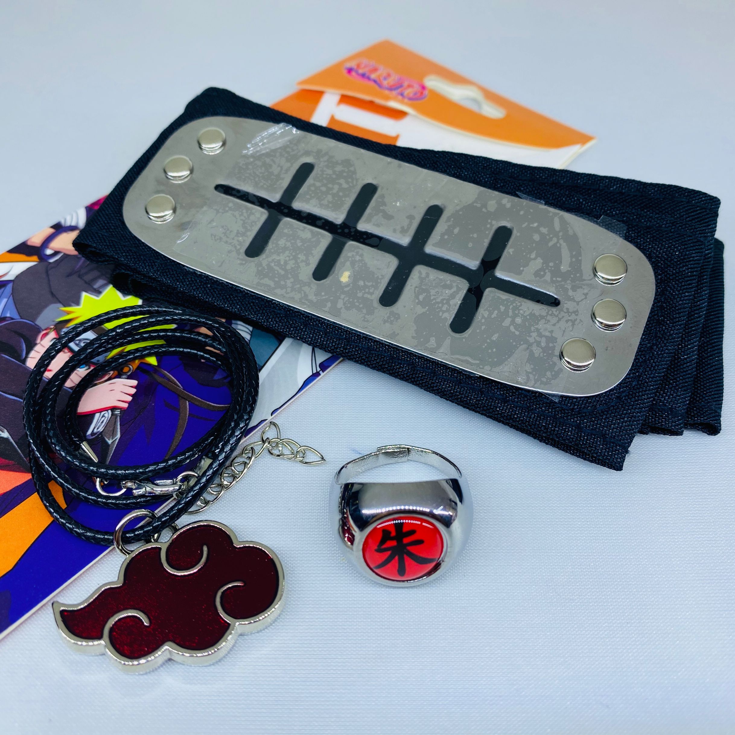Naruto anime jewlery set