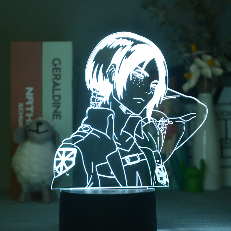 Attack on Titan anime 7 colours LED light