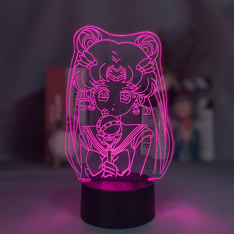 Sailor Moon anime 7 colours LED light