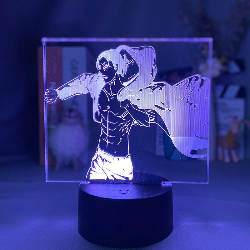 Attack on Titan anime 7 colours LED light