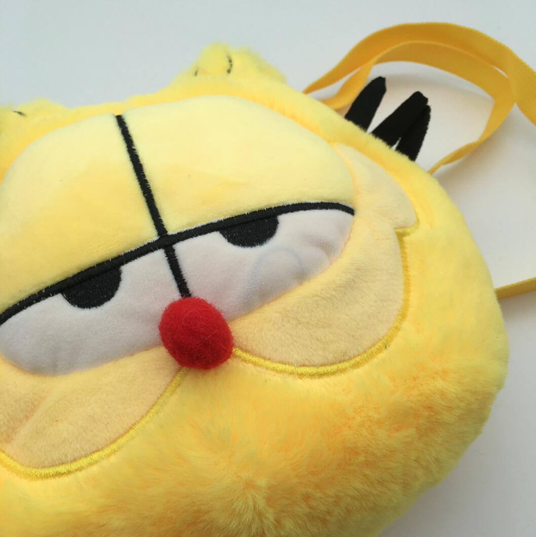 Garfield anime plush bag