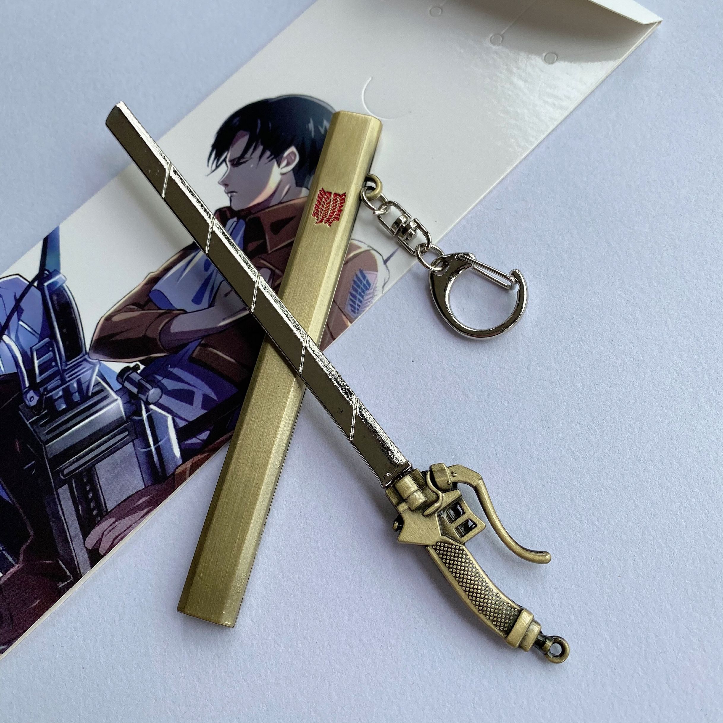 Attack on Titan anime keychain
