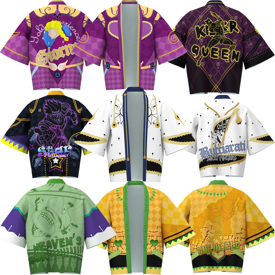 Jojos Bizarre Adventure anime sweater