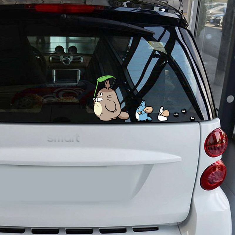 totoro anime car sticker