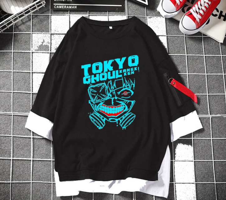 tokyo ghoul anime 3d printed tshirt