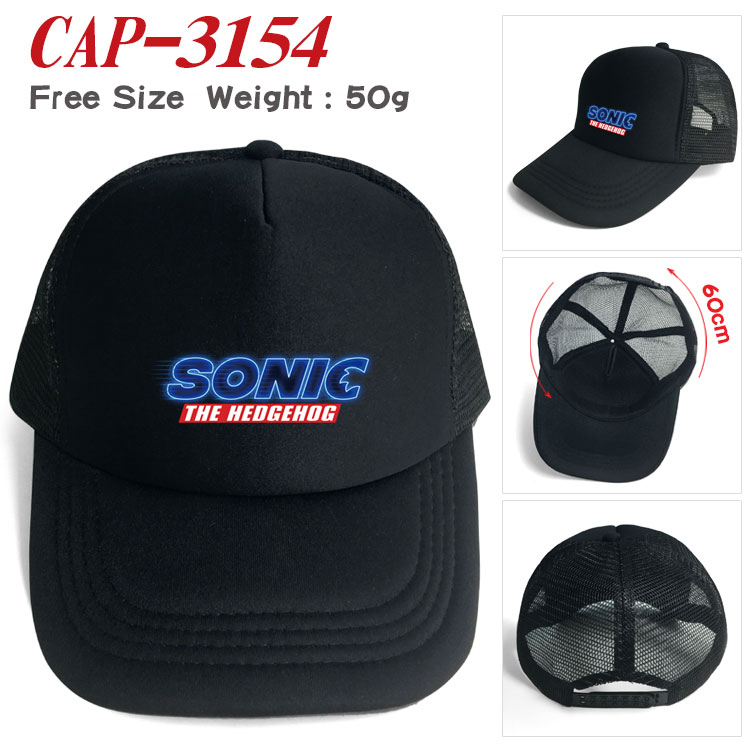 Sonic anime cap