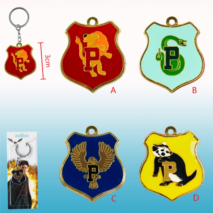 Harry Potter anime keychains price for a set of 4 pcs