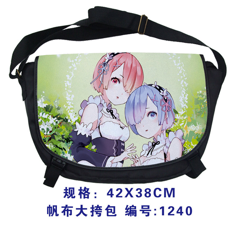 Re:zero kara hajimeru isekatsu anime bag