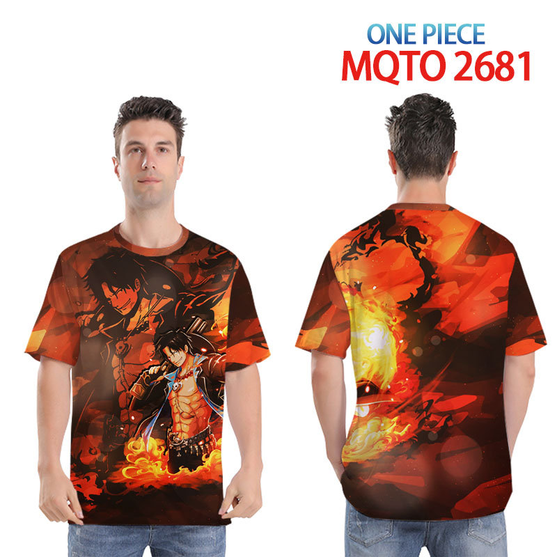 one piece anime tshirt