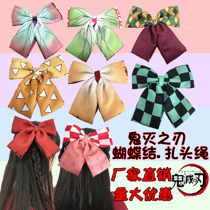 demon slayer anime hairpin