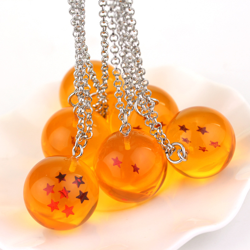 dragon ball anime necklace