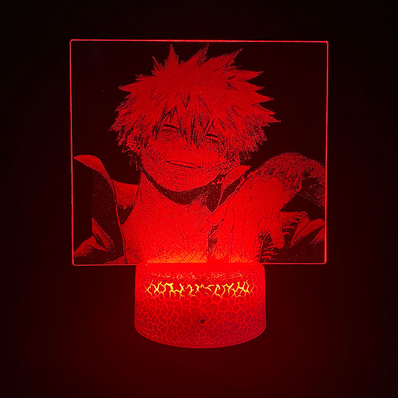 My Hero Acaemia anime 7 colours LED light