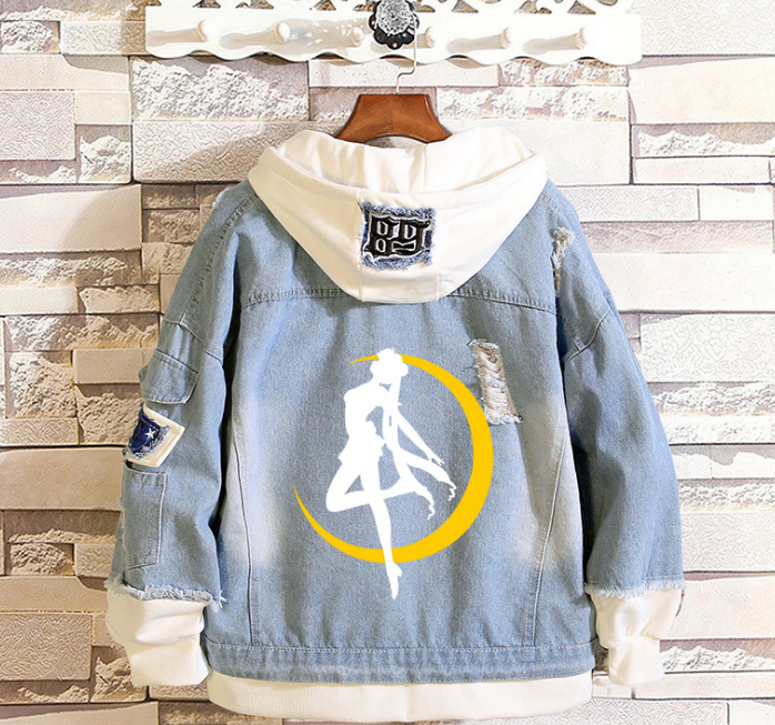 sailormoon anime jean sweater