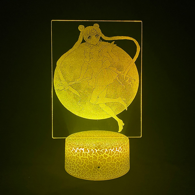 Sailor Moon anime 7 colours LED light