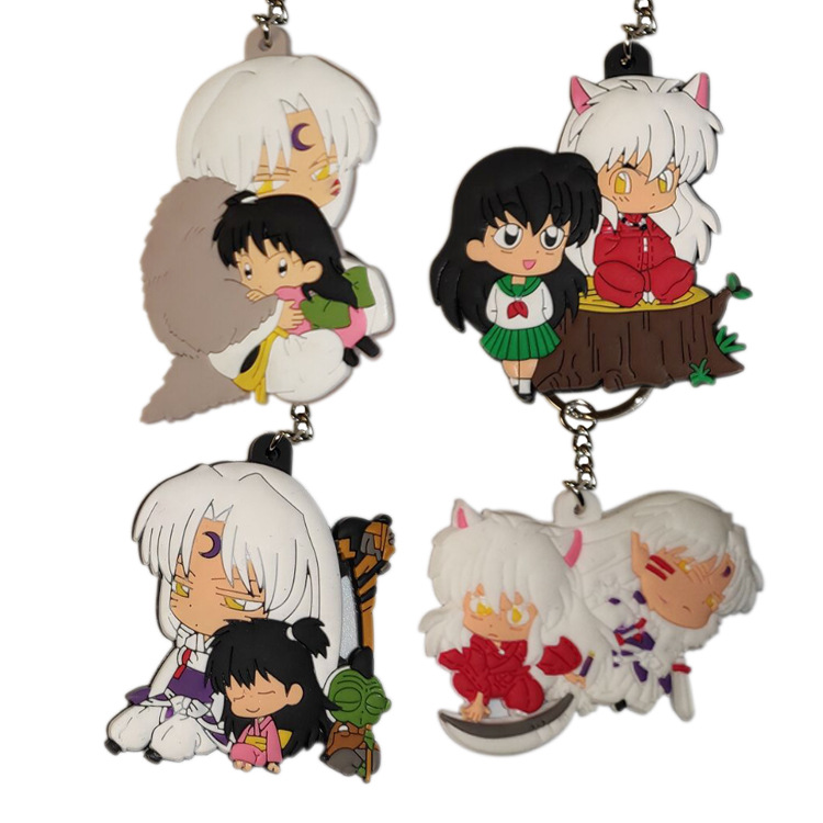 Inuyasha anime PVC keychain