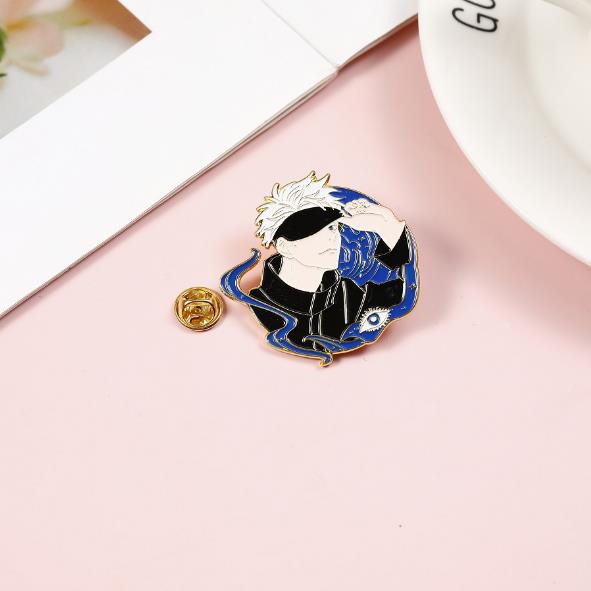 Jujutsu Kaisen anime brooch